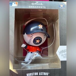Hallmark Houston Astros baseball Christmas ornament